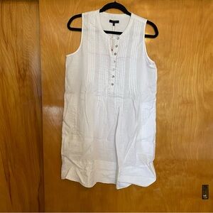 NWT Quince Sleeveless Swing Dress